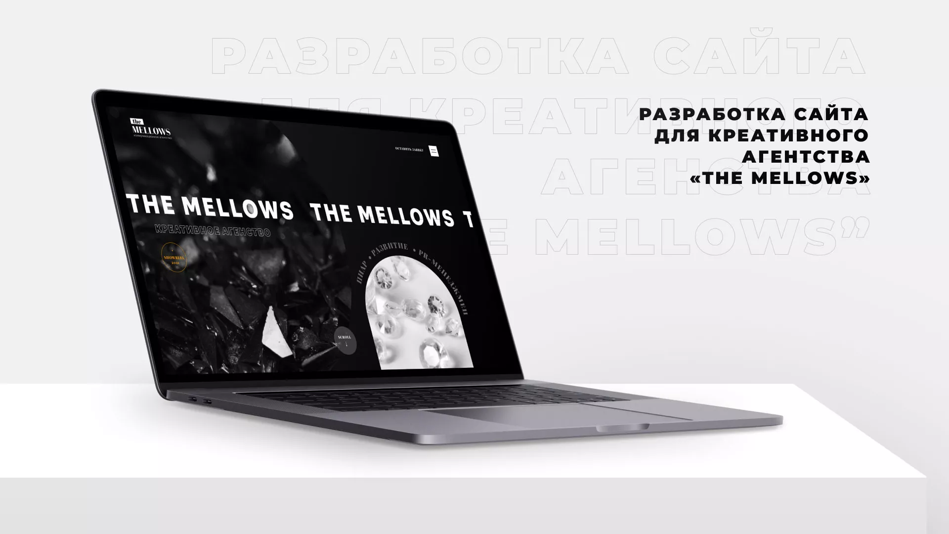 Разработка сайта креативного агентства «The Mellows» в Струнино