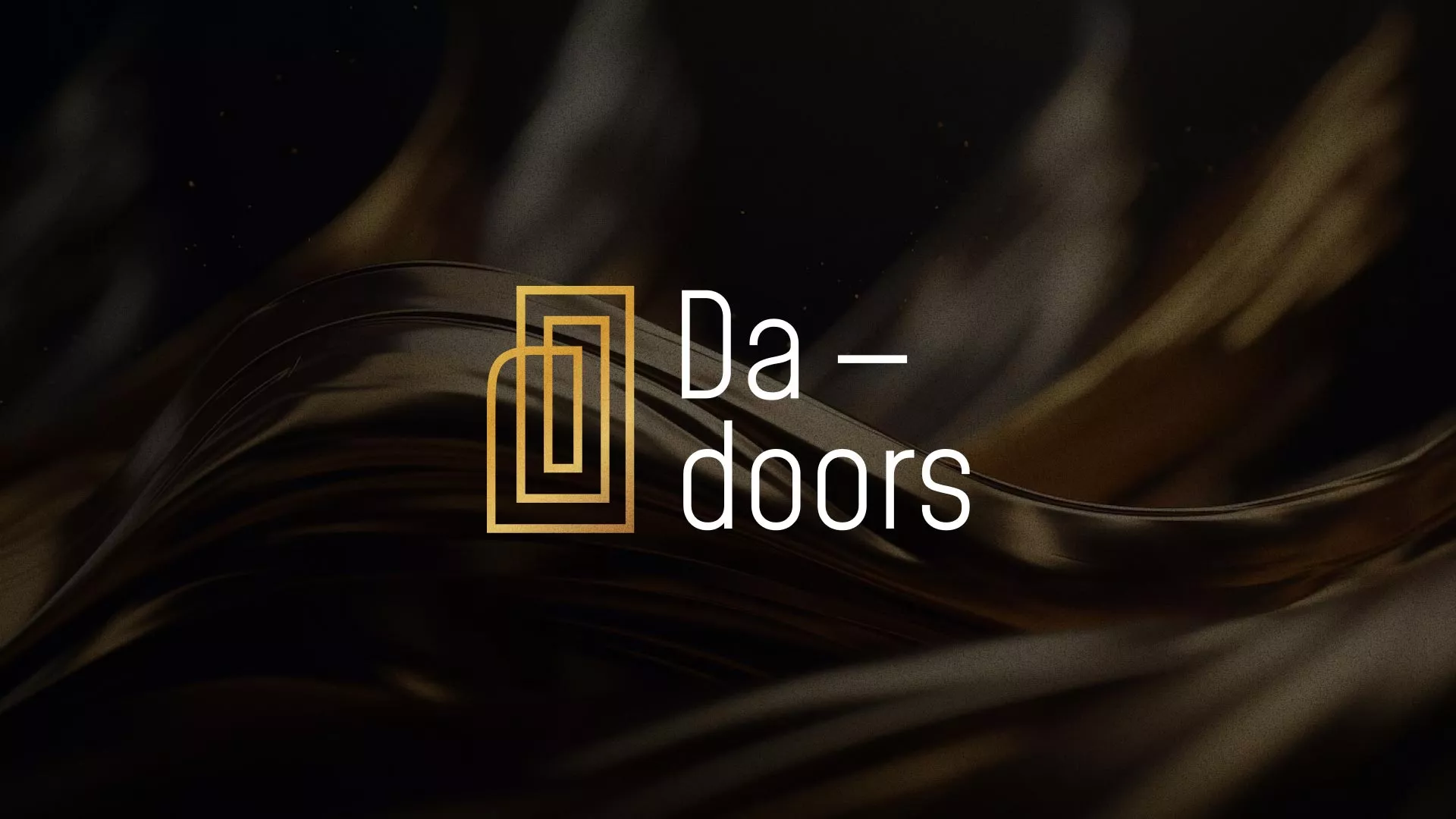 Разработка логотипа для компании «DA-DOORS» в Струнино